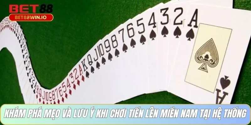 Khám phá mẹo và lưu ý khi chơi tiến lên miền nam tại hệ thống